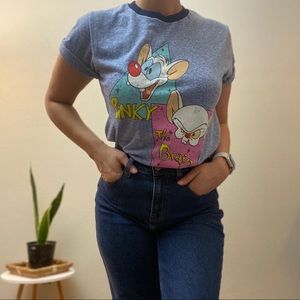 Men’s 90’s Pinky and The Brain t-shirt!